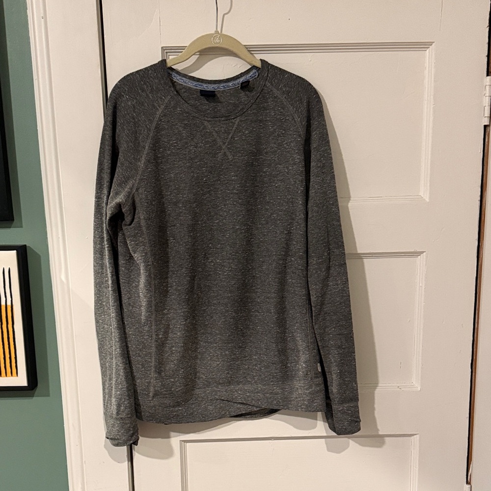 The coziest + design crafted Scotch & Soda Charcoal Crewneck Sweater